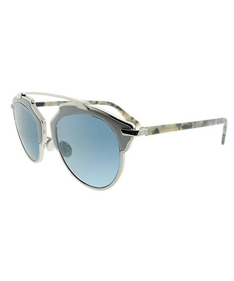 Dior Sunglasses Dior So Real L P7Q 8N Silver w Grey Leather 